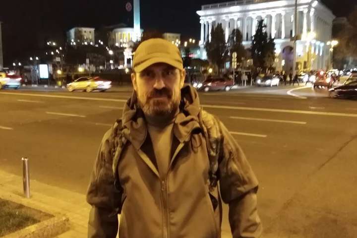 На Майдані в Києві підпалив себе ветеран АТО/ООС