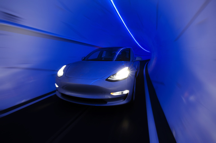 boringcompany.com The Boring Company Ілона Маска зможе перевозити тільки частину обіцяних пасажирів в Лас-Вегасі