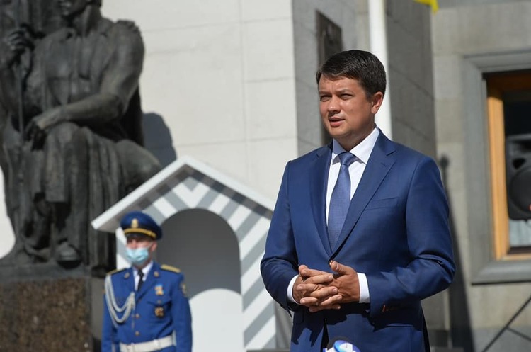 Спікер ВР Дмитро Разумков ВР розгляне проект держбюджету-2021 на початку листопада – Разумков