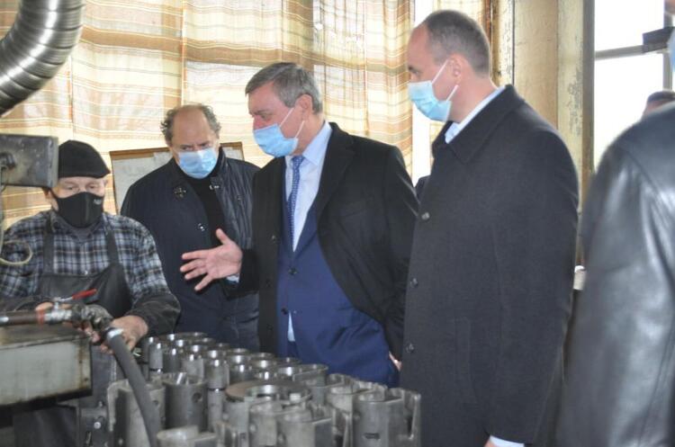 Уруський проінспектував чотири підприємства «Укроборонпрому» Уруський проінспектував чотири підприємства «Укроборонпрому»