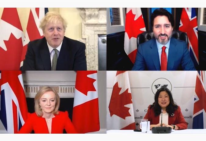 скрін-шот Youtube Justin Trudeau – Prime Minister of Canada Великобританія і Канада підписали угоду про вільну торгівлю