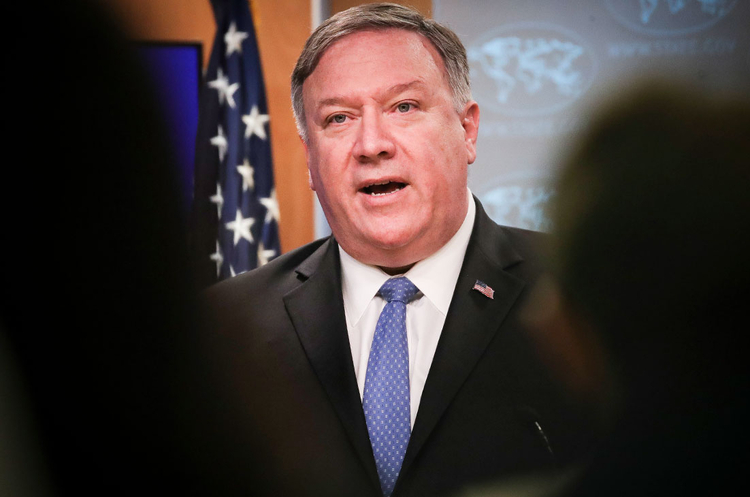 Майк Помпео У США зняли обмеження на контакти с Тайванем