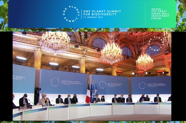 @oneplanetsummit За ініціативи Макрона відкрився масштабний One Planet Summit, присвячений екології