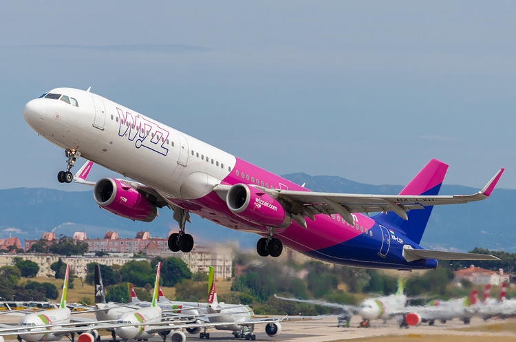 Wizz Air скоротив свою маршрутну мережу з Києва на 60% до весни Wizz Air скоротив свою маршрутну мережу з Києва на 60% до весни