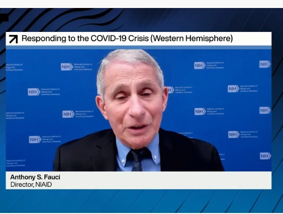 World Economic Forum Video Давос-2021: «Маска або її відсутність в США перетворилися на політичну заяву» - Ентоні Фаучі