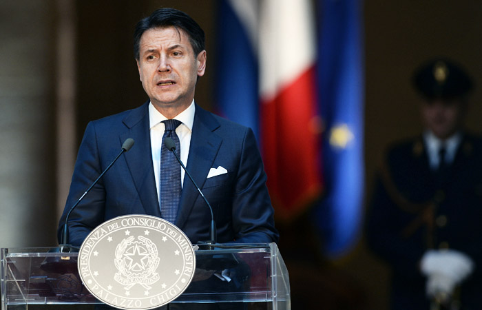 Прем'єр-міністр Італії Конте оголосив про відставку Прем'єр-міністр Італії Конте оголосив про відставку