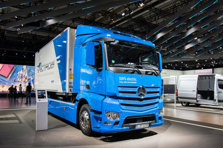 Daimler Truck почне виробництво електричної вантажівки eActros в цьому році Daimler Truck почне виробництво електричної вантажівки eActros в цьому році