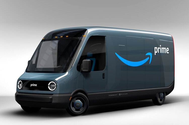 Amazon вивела електровантажівки Rivian на вулиці Сан-Франциско Amazon вивела електровантажівки Rivian на вулиці Сан-Франциско