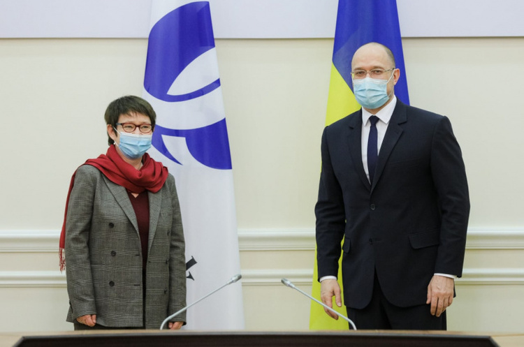 Шмигаль запропонував ЄБРР приєднатися до нових проєктів в Україні Шмигаль запропонував ЄБРР приєднатися до нових проєктів в Україні