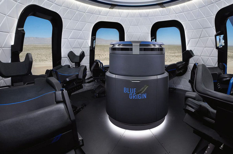 фото Blue Origin Blue Origin Безоса закликає купувати квитки на польоти в космос