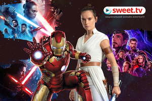 Преміальна угода Disney та SWEET.TV: сервіс оприлюднив рейтинги фільмів франшизи Marvel і саги «Зоряні Війни»