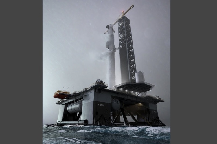 @Kendall_Dirks SpaceX купила дві нафтові платформи і готується запустити плавучий космодром