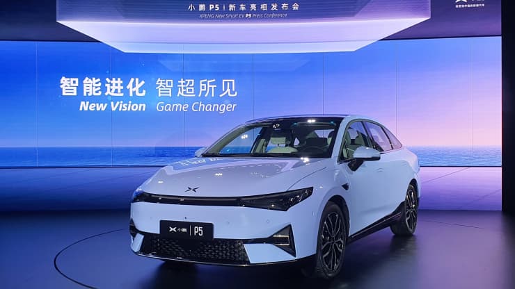 фото CNBC Новий китайський електромобіль Xpeng коштує всього $25 000