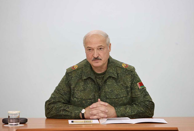 Лукашенко наказав силовикам закрити кожен метр кордону Лукашенко наказав силовикам закрити кожен метр кордону