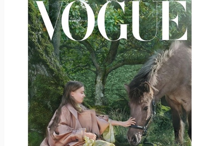 фото Vogue Грета Тунберг знялася для випуску першого номера журналу Vogue Scandinavia