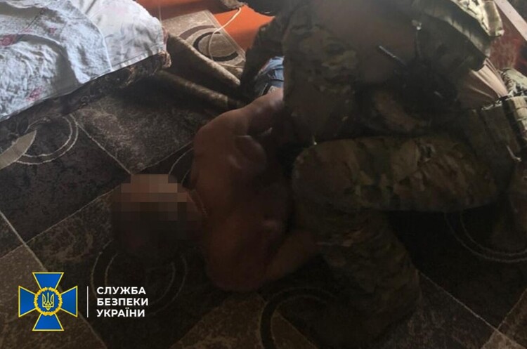 Контррозвідка СБУ затримала агента російської воєнної розвідки Контррозвідка СБУ затримала агента російської воєнної розвідки