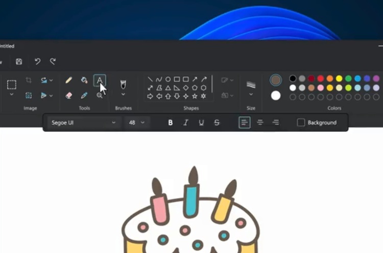 скрін-шот Microsoft представила оновлений дизайн Paint – вперше за 12 років