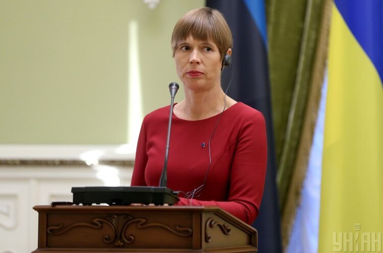 Президентка Естонії Керсті Кальюлайд ЄС варто створити формат для трьох держав, які мають амбіції на членство в ЄС – Кальюлайд