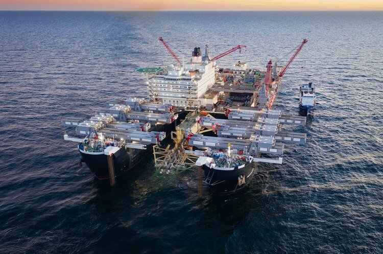 фото Nord Stream 2 Bloomberg дізнався, коли «Газпром» почне поставки по «Північному потоку 2»
