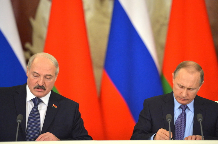 Олександр Лукашенко, Владімір Путін Росія і Білорусь створять об'єднаний ринок газу в рамках Союзної держави