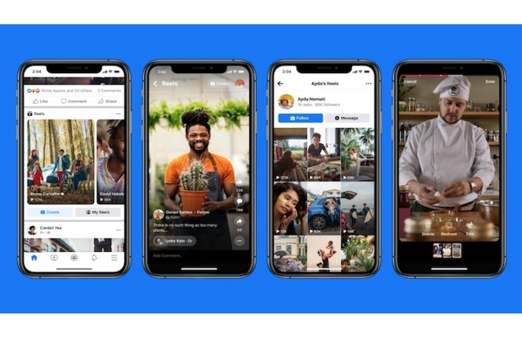 techcrunch.com Facebook запустила аналог TikTok - сервіс коротких відеороликів Reels
