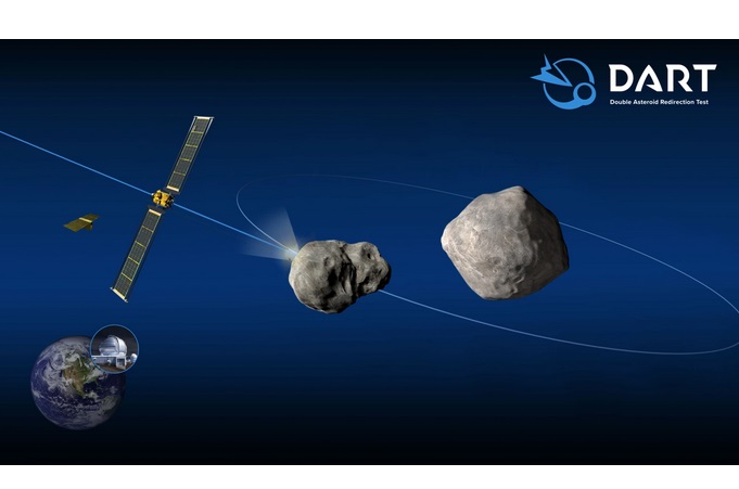фото NASA NASA вдарить по астероїду, щоб перевірити, чи вона може змінити його траєкторію
