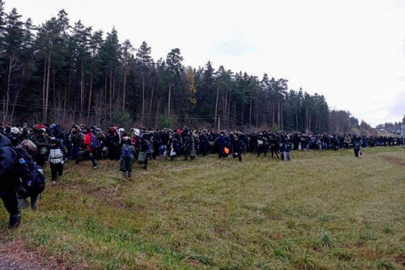 фото s13ru / Telegram Польський президент звинуватив режим Лукашенка в «масованій гібридній атаці»
