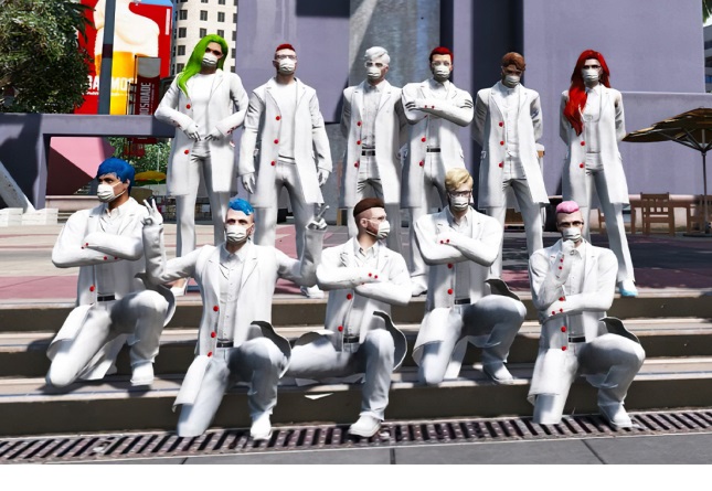 GTA В популярній комп’ютерній грі GTA запустили вакцинацію гравців