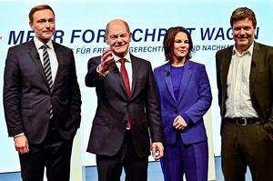 Германия сдвинулась влево: 7 обязательств «светофорной» коалиции