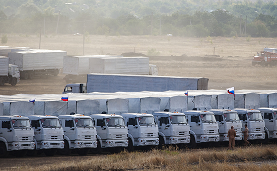 Україна надіслала Росії ноту протесту через так званий «гумконвой» для ОРДЛО Україна надіслала Росії ноту протесту через так званий «гумконвой» для ОРДЛО