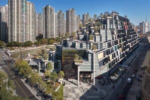 У Шанхаї відкрився торговельний центр, в якого на даху ростуть тисячу дерев