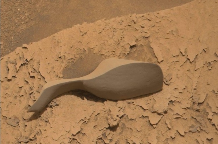 фото DR На Марсі виявили предмет незвичайної форми, зафіксований марсоходом Curiosity