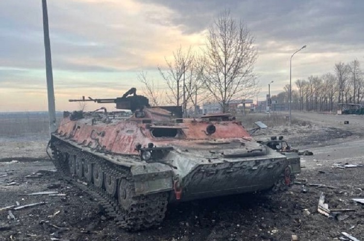 Знищена ворожа військтехніка Оперативна інформація від Генштабу ЗСУ