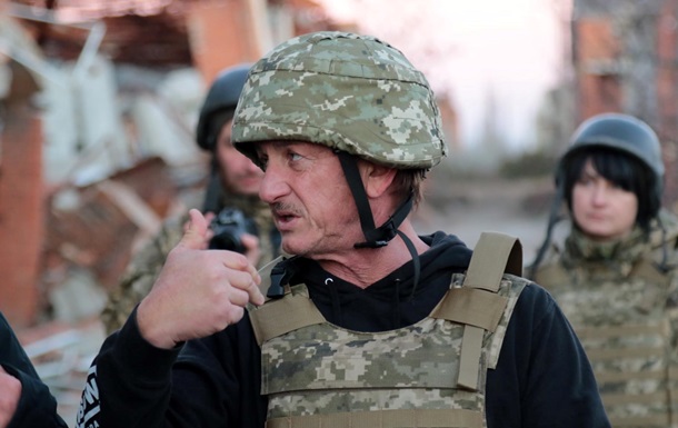 Шон Пенн в зоні ООС в Україні «Злочин і катастрофа»: російські і світові знаменитості виступили проти війни Росії в Україні