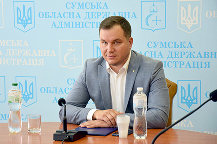 Голова Сумської обласної державної адміністрації Дмитро Живицький. В Охтирці підірвали нафтобазу – голова Сумської ОДА