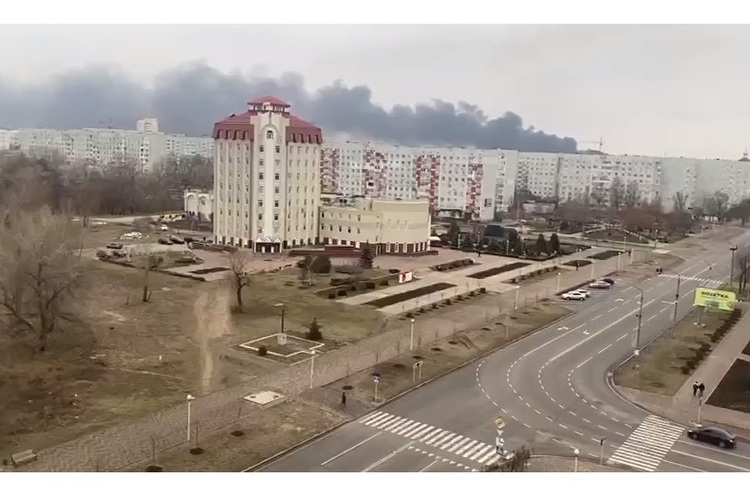 Енергодар В Енергодарі окупанти транслюють фейкове звернення президента України про капітуляцію