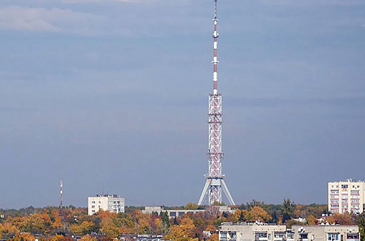 Харківська телевежа. Окупанти влучили в телевежу в Харкові
