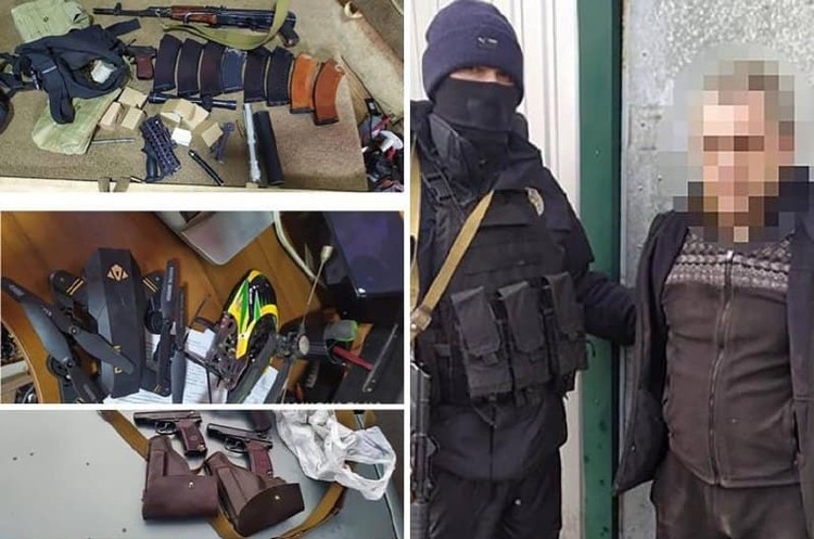 У Запоріжжі поліція затримала ймовірного диверсанта У Запоріжжі поліція затримала ймовірного диверсанта
