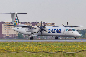 Qazaq Air остановила полеты в Россию и над ее территорией