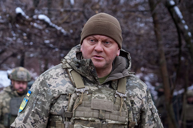 Головнокомандувач ЗСУ Валерій Залужний. Російська система ППО помилково збила власний безпілотник