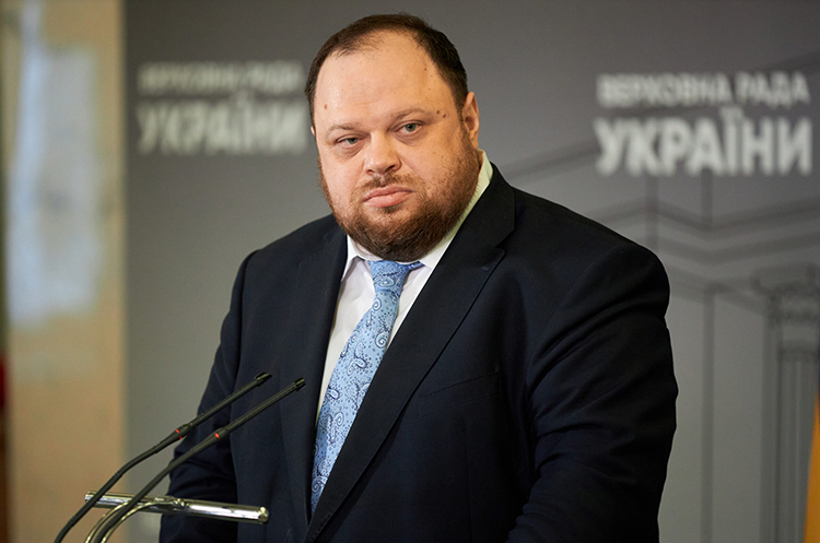 Голова Верховної Ради України Руслан Стефанчук. Естонський парламент ухвалив рішення із закликом до країн – членів ООН про закриття неба над Україною
