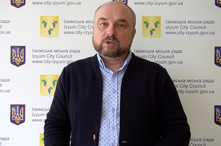 Заступник Ізюмського міського голови Володимир Мацокін. Ізюму терміново потрібні коридори для доставки гумдопомоги та евакуації громадян – заступник мера