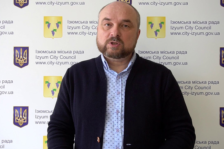 Віцемер Ізюма Володимир Мацокін. Організація гуманітарного коридору з Ізюма зірвана