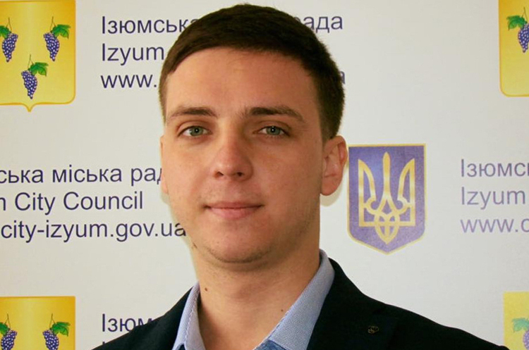 Начальник відділу Ізюмської міськради Максим Стрельник. На околицях Ізюма ЗСУ розбили колону російських військ