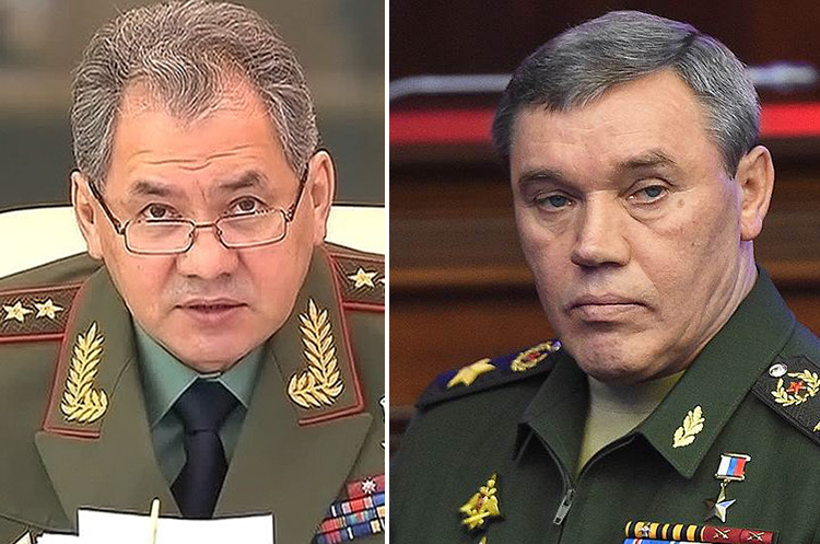 сергій шойгу та валерій герасимов. Вище військове керівництво рф відмовлялося від спілкування зі своїми колегами із США