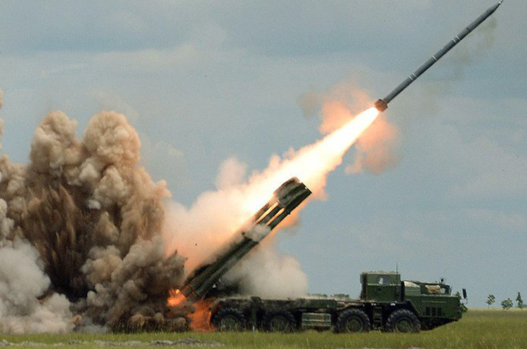 РСЗО «Торнадо-С» Российские захватчики обстреляли Красногоровку из Торнадо-С