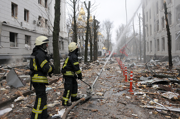 Вулиці Харкова. У Харкові російські орки зруйнували 1 177 багатоквартирних будинків