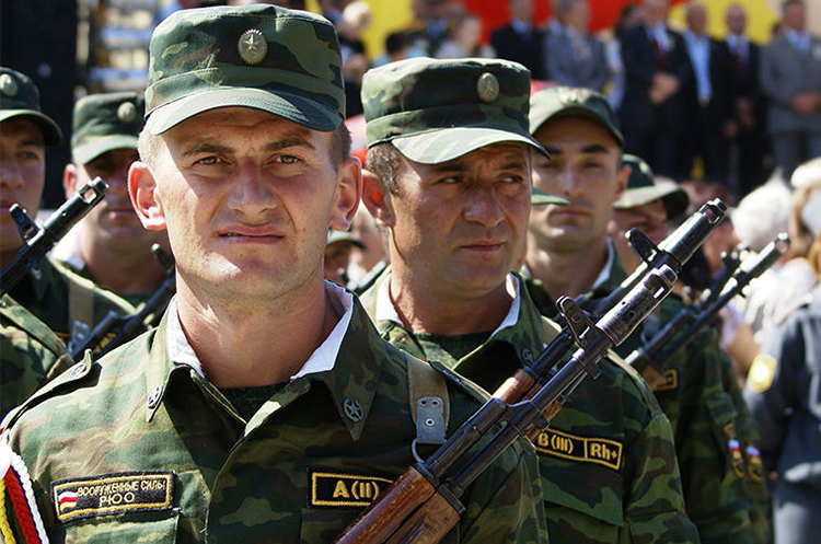 Збройні сили Республіки Південна Осетія. росія перекинула до Криму 150 людей із Південної Осетії