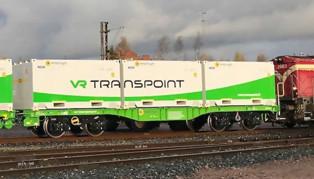 Фото: Укрінформ Фінська залізнична компанія VR Transpoint відновлює вантажні перевезення з рф