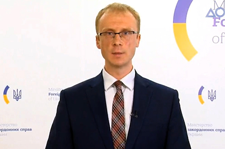 Речник МЗС України Олег Ніколенко. МЗС України відреагувало на заяву лаврова щодо «вирішеного» питання з Кримом та Донбасом